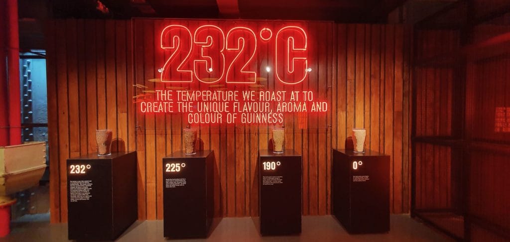 Mit Familie im Guinness Storehouse