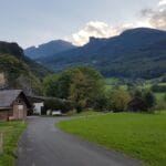 Der Weg zum Parkplatz Glat img-66