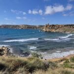 Malta Sonnenuntergang Strand